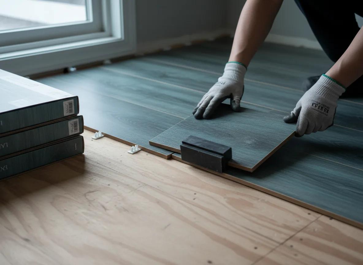 Luxury Vinyl Plank Installation company in Winchester, KS